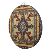 Cible De Fléchettes Occidental tissé (Devant droit)