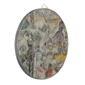 Cible De Fléchettes Octopus Beach Antique Côte Steampunk (Devant gauche)