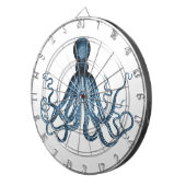 Cible De Fléchettes Octopus kraken nautique plage de mer (Devant droit)