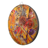 Cible De Fléchettes Oeuvre Abstraite de Kandinsky (Devant droit)