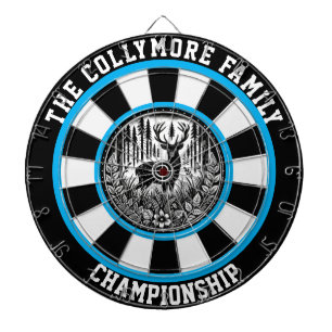 Cible De Fléchettes OEuvre circulaire de seigle de cerf