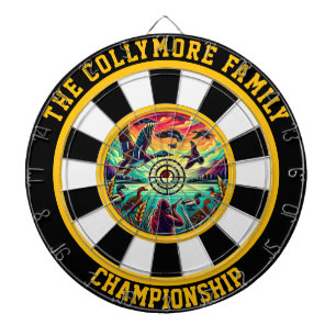 Cible De Fléchettes Oeuvre de Hunter’s Flying Ducks