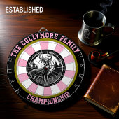 Cible De Fléchettes Oeuvre forestière ciblée de cerfs