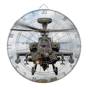 Cible De Fléchettes oh 64 militaires de helocopter d'arc d'Apaches
