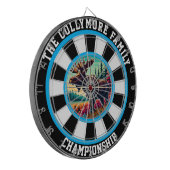 Cible De Fléchettes Oie de taureaux dans l'art forestier" (Devant gauche)