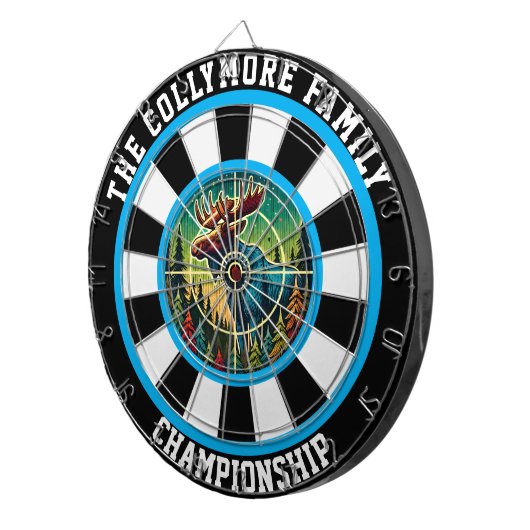 Cible De Fléchettes Oie-forêt-cible (Devant droit)