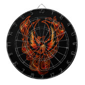 Cible De Fléchettes Oiseau De Feu (Devant)