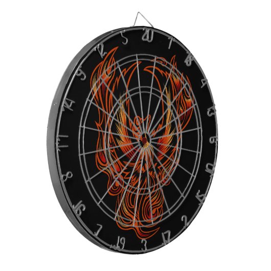 Cible De Fléchettes Oiseau De Feu (Devant gauche)