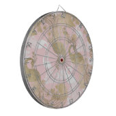 Cible De Fléchettes Oiseau royal rose (Devant gauche)