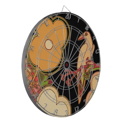 Cible De Fléchettes Oiseaux lunaires (Devant gauche)