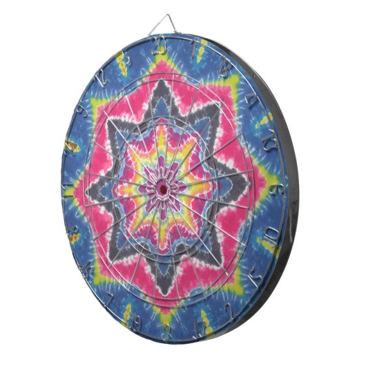 Cible De Fléchettes Old School Star Tie Dye (Devant droit)