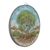 Cible De Fléchettes Olive tree Symbole de paix dans la Palestine libre (Devant gauche)