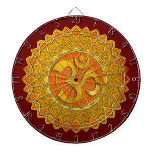 Cible De Fléchettes Om Lotus