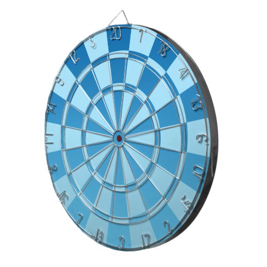 Cible De Fléchettes Ombre bleu (Devant droit)