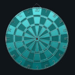 Cible De Fléchettes Ombre turquoise<br><div class="desc">Cible de flechettes turquoise d'Ombre</div>