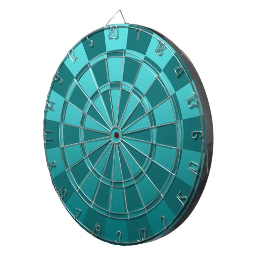 Cible De Fléchettes Ombre turquoise (Devant droit)