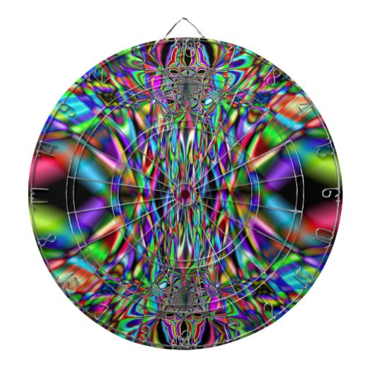 Cible De Fléchettes Oméga Chrome Dartboard (Devant)