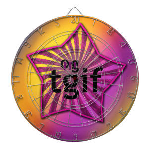 Cible De Fléchettes OMG ! tgif