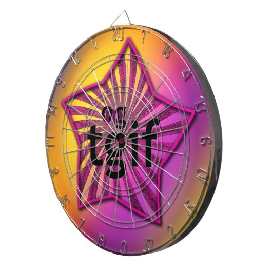 Cible De Fléchettes OMG ! tgif (Devant droit)