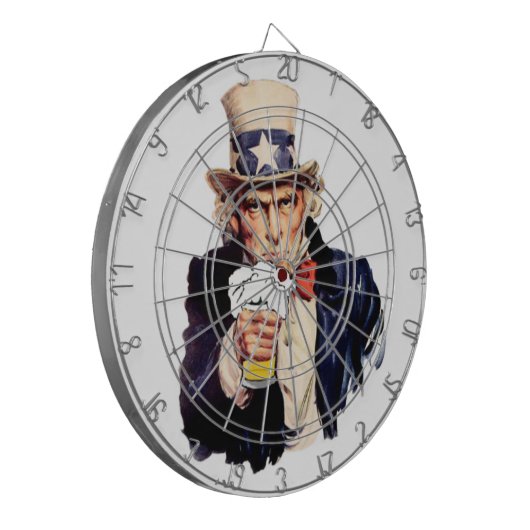 Cible De Fléchettes Oncle Sam (Devant gauche)