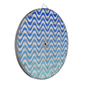 Cible De Fléchettes Ondes bleues dégradantes (Devant gauche)