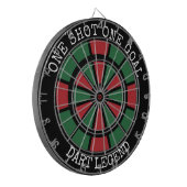 Cible De Fléchettes One Shot One Goal Dartboard Dart Legend (Devant gauche)