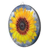 Cible De Fléchettes Only a Sunflower Blossom + your text & ideas (Devant droit)