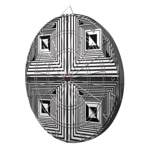 Cible De Fléchettes Optique via Formes (Devant droit)