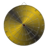 Cible De Fléchettes Or noir et vibrant (Devant)