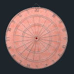 Cible De Fléchettes orange 2<br><div class="desc">moderne mignon girly élégant motif abstrait romantique baroque chic orange</div>