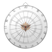 Cible De Fléchettes Orange rougeâtre (Devant)