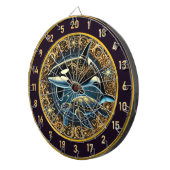 Cible De Fléchettes Orca et tortue Dartboard Wall Centerpiece (Devant droit)