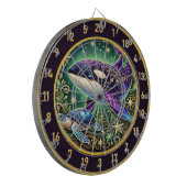 Cible De Fléchettes Orca rustique et muraille de tortue (Devant gauche)