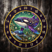 Cible De Fléchettes Orca rustique et muraille de tortue