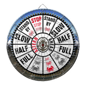 Cible De Fléchettes Orienté nautique du télégraphe du bateau