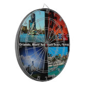 Cible De Fléchettes Orlando, Miami, South Beach Collage (Devant gauche)