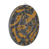 Cible De Fléchettes Os de dinosaure (gris) (Devant gauche)