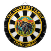 Cible De Fléchettes Ours de forêt à Bullseye (Devant)