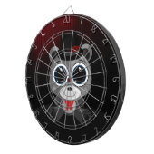 Cible De Fléchettes Ours en peluche - gris clair (Devant droit)