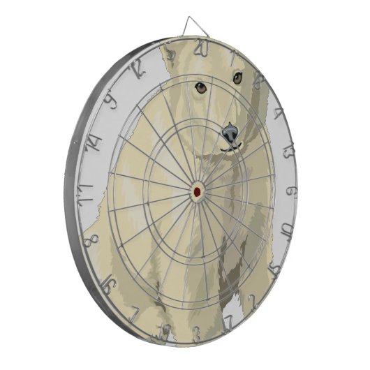 Cible De Fléchettes Ours polaire (Devant gauche)