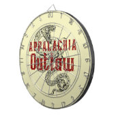 Cible De Fléchettes Outlaw de Redneck Appalachia (Devant droit)