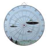 CIBLE DE FLÉCHETTES OVNI (Devant)