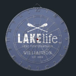 Cible De Fléchettes Pagaies Lake Life personnalisées<br><div class="desc">Message-moi si vous avez besoin d'aide ou avez des demandes spéciales.</div>