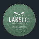 Cible De Fléchettes Pagaies Lake Life personnalisées<br><div class="desc">Message-moi si vous avez besoin d'aide ou avez des demandes spéciales.</div>