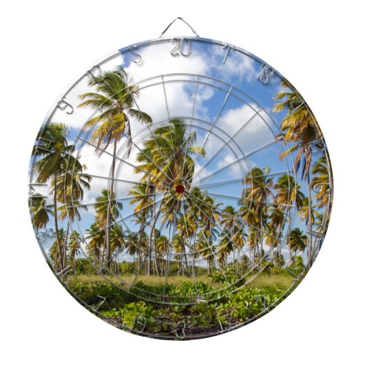 Cible De Fléchettes Palm trees on the beach of Isla Saona (Devant)