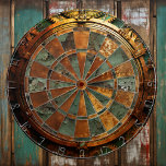 Cible De Fléchettes Panneau arrière en Steampunk rouillé<br><div class="desc">Plongez-vous dans le monde captivant de l'esthétique steampunk avec notre Dartboard rouillé. Ce design unique allie le charme rustique de l'équipement ancien et des éléments de l'horlogerie, créant un chef-d'oeuvre industriel et d'inspiration vintage. Ajoutez une touche d'allure mécanique à votre espace avec ce tableau de fléchettes steampunk, alliant fonctionnalité et...</div>