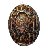 Cible De Fléchettes Panneau de fléchettes Art Steampunk (Devant droit)