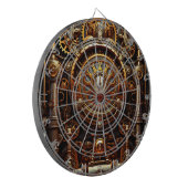 Cible De Fléchettes Panneau de fléchettes Art Steampunk (Devant gauche)