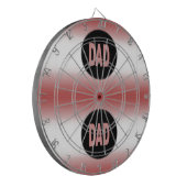 Cible De Fléchettes Papa à deux tons (Devant gauche)