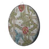 Cible De Fléchettes Papier peint en treillis de William Morris (Devant droit)
